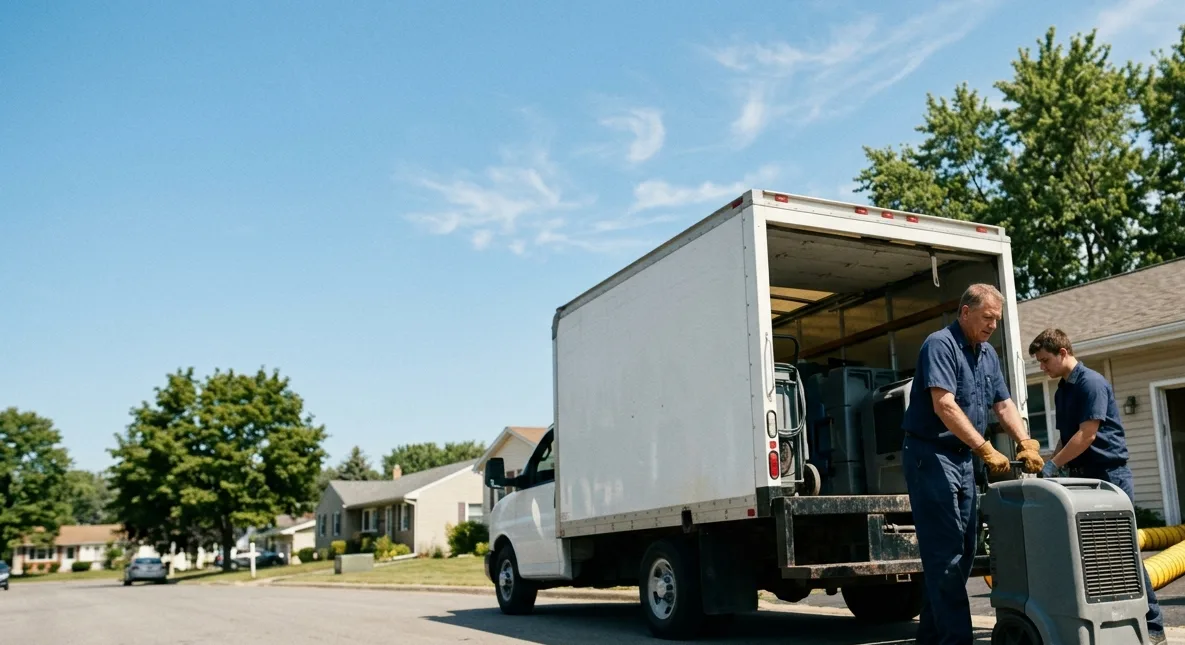 Water Damage Cleanup in Burgoon, OH near me
